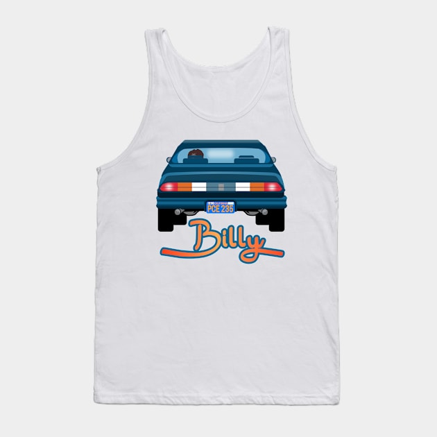 Billy's Car Stranger Things Tank Top by LICENSEDLEGIT